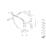 Chłodnica wody BMW K40 K44 K1200S K1300S K1200GT K1300GT - 17117699517