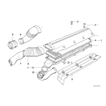13712245401 Filtr powietrza BMW E36 318tds - 13712245401 - Części oryginalne BMW Łódź | Sklep internetowy BMW