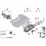 Przekładnia napędowa przedniej osi BMW E60 E92 530xd 525xd 330xd - 31507534924