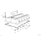 Przewód elastyczny odpowietrzający BMW E30 318i 318is - 11151717858