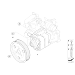 32416780413 Pompa ukł. kierowniczego wspomagania BMW E81 E83 E82 E84 E87 E90 E91 E92 E93 318 320 316 116 118 120 - 32416780413 - Części oryginalne BMW Łódź | Sklep internetowy BMW