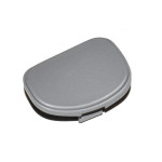 Osłona tapicerki boczka drzwi przód lewa SILBERGRAU BMW E34 E32 - 51418110487