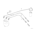 12121719987 Kabel zapłonowy z czujnik impulsów BMW E32 E34 730i 735i 530i 535i M30 - 12121719987 - Części oryginalne BMW Łódź | Sklep internetowy BMW