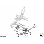 Tuleja łożyskowa niedzielona stopki K71 K72 K73 F800GS - 46537678010