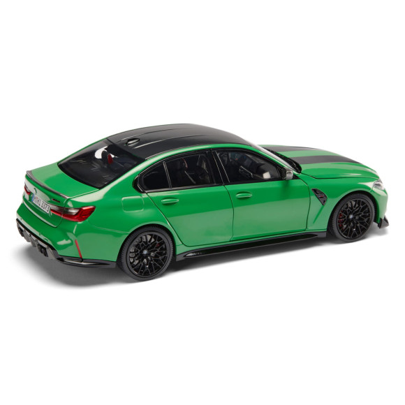 Miniatura BMW M3 CS G80 Signal Green 1:18 prezent - 80435B308D0