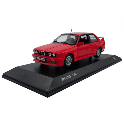 Miniatura BMW M3 E30 Red 1987 1:18 prezent - 80435A5D018