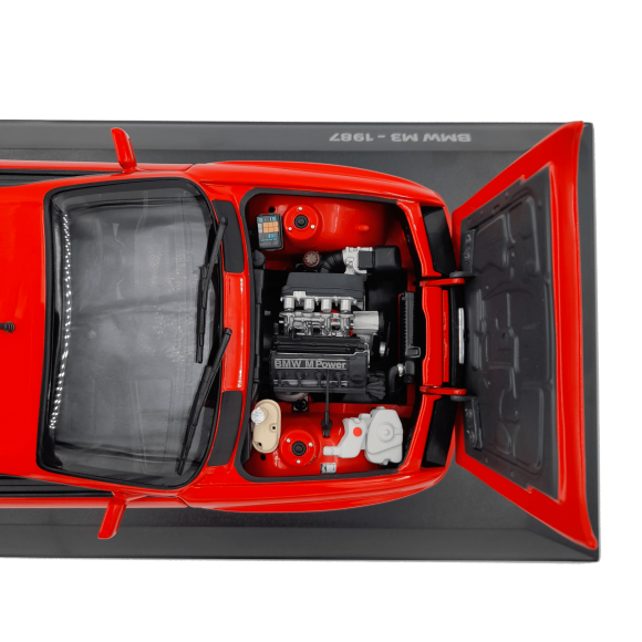 Miniatura BMW M3 E30 Red 1987 1:18 prezent - 80435A5D018