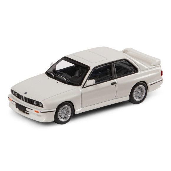 Miniatura BMW M3 E30 białe 1:64 prezent - 80425B5F650