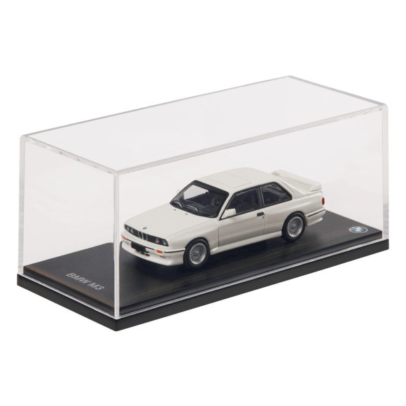 Miniatura BMW M3 E30 białe 1:64 prezent - 80425B5F650
