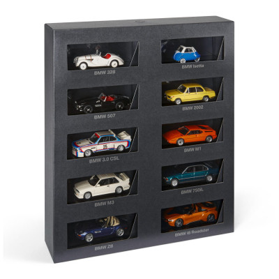Zestaw miniatur BMW Collection 1:64 10 sztuk prezent - 80425B5F660