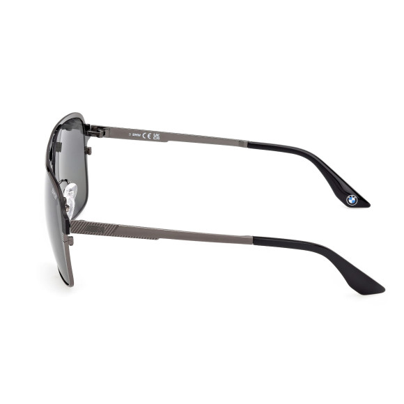 Okulary BMW M Masculie Pilot Gunmetal Polarized - 80255B5D150