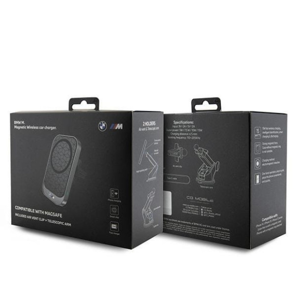 Prostokątny Uchwyt na telefon BMW M MagSafe z indukcją - 3666339170134