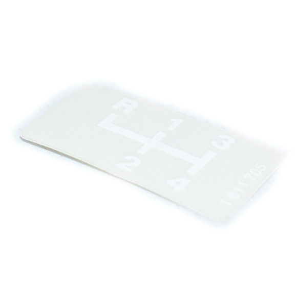 Naklejka inf. "Schemat elektryczny" BMW E21 E30 E12 E28 E24 E23 - 51141811705