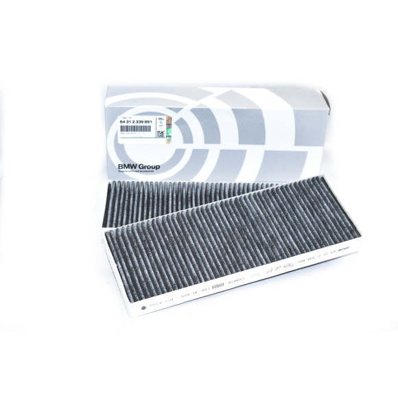 Filtr kabinowy węglowy zestaw BMW E31 840 850 - 64312339891