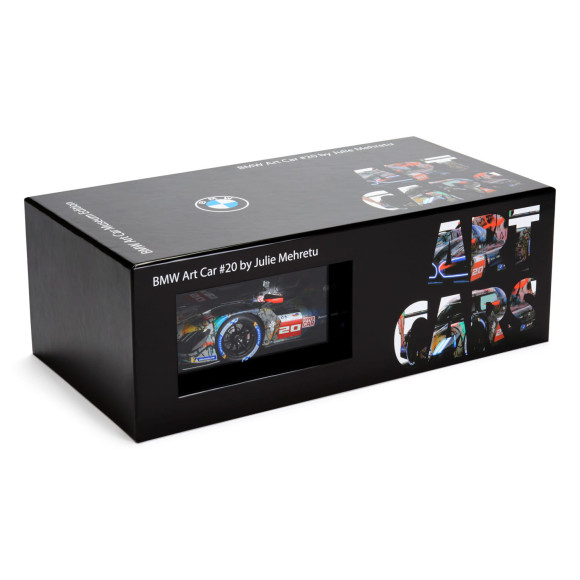 Miniatura BMW M Hybrid V8 Art Car nr.20 Julie Mehretu 1:18 - 80435B54CC9