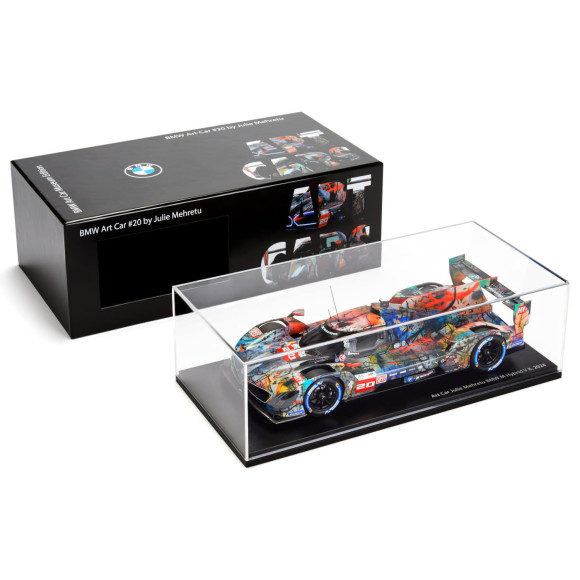 Miniatura BMW M Hybrid V8 Art Car nr.20 Julie Mehretu 1:18 - 80435B54CC9