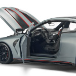Miniatura BMW M4 CSL (G82) Frozen Brooklyn Grey 1:18 - 80435B308D1