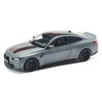 Miniatura BMW M4 CSL (G82) Frozen Brooklyn Grey 1:18 80435B308D1