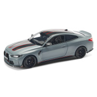 Miniatura BMW M4 CSL (G82) Frozen Brooklyn Grey 1:18 80435B308D1