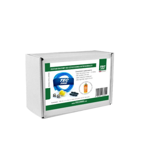 TEC200 Zestaw bazowy 8mm do czyszczenia wtryskiwaczy