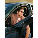 Okulary BMW M Masculie Pilot Light Gold - 80255B5D151