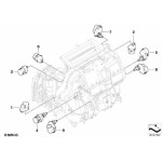 Silniczek napędu nagrzewnicy BMW E60 E61 E63 E64 - 64116942986
