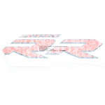 Napis na obudowie osłony bocznej lewej BMW K67 S1000RR -  51149443345