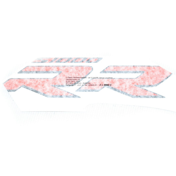 Napis na obudowie osłony bocznej lewej BMW K67 S1000RR -  51149443345