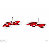 Napis na obudowie osłony bocznej lewej BMW K67 S1000RR -  51149443345