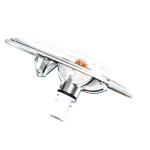 Kierunkowskaz boczny lewy biały BMW E83 X3 E83N - 63133418447