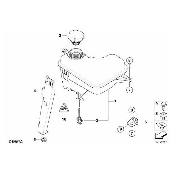 17137639023 Korek chłodnicy BMW E46 E39 E38 E60 X5 320d 318d 330d 520d 525d 530d 535d E65 730d 745d X3 - 17137639023 - Części oryginalne BMW Łódź | Sklep internetowy BMW
