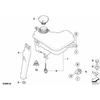17137639023 Korek chłodnicy BMW E46 E39 E38 E60 X5 320d 318d 330d 520d 525d 530d 535d E65 730d 745d X3 - 17137639023 - Części oryginalne BMW Łódź | Sklep internetowy BMW