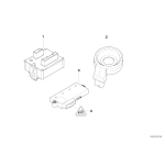 61356964555 Antena pierścieniowa BMW E60 E61 E63 E64 520 523 525 530 535 540 545 550 M5 - 61356964555 - Części oryginalne BMW