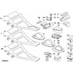 51167155643 oslona-dzwigni-zmiany-biegow-schwarz-bmw-e90-e91-e92-e93 - Części oryginalne BMW Łódź | Sklep internetowy BMW