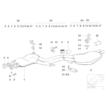 Tłumik tylny BMW E34 520i M50 - 18121723508