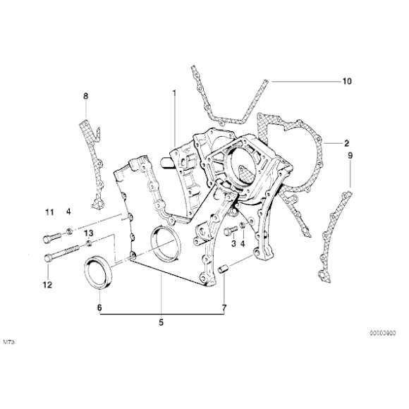 11141725760 Uszczelka - 11141725760 - Części oryginalne BMW Łódź | Sklep internetowy BMW