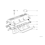 11121727726 Uszczelka pokrywy BMW E30 E36 E34 M40 316i 318i 518i - 11121727726 - Części oryginalne BMW Łódź | Sklep internetowy BMW