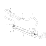 17221728944 Wąż odpływu BMW E32 E31 E34 540i 740i 840i - 17221728944 - Części oryginalne BMW Łódź | Sklep internetowy BMW