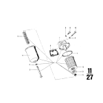 11421730264 Uszczelka filtra oleju BMW E12 E23 E24 E26 E28 E3 E9 525 528 530 535 628 633 635 728 730 733 735 745 - 11421730264 - Części oryginalne BMW Łódź | Sklep internetowy BMW