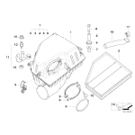 13717793647 Filtr powietrza BMW E60 E61 E63 E64 520d 535d - 13717793647 - Części oryginalne BMW Łódź | Sklep internetowy BMW