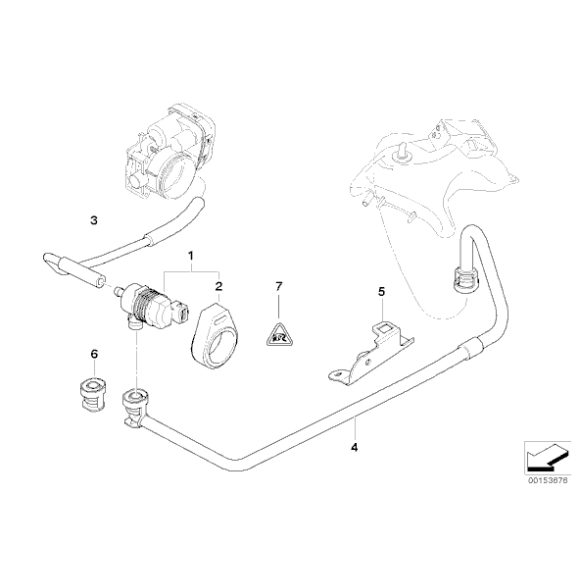 13901433603 Zawór odpow. zbiornika paliwa BMW E38 E39 E46 E53 X5 E65 Z3 K21 K71 - 13901433603 - Części oryginalne BMW Łódź | Sklep internetowy BMW