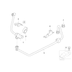 Zawór odpowietrzający zbiornika paliwa BMW E53 X5 4,4i 4,8is E60 545i E61 E63 E64 645Ci E65 735i 745i - 13907506739