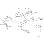 Wtryskiwacz BMW E31 E32 E34 E38 E39 730i 740i 530i 540i 535i 840i - 13641747406