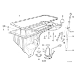 12611748193 Czujnik poziomu oleju BMW E34 525i M50 24V - 12611748193 - Części oryginalne BMW Łódź | Sklep internetowy BMW