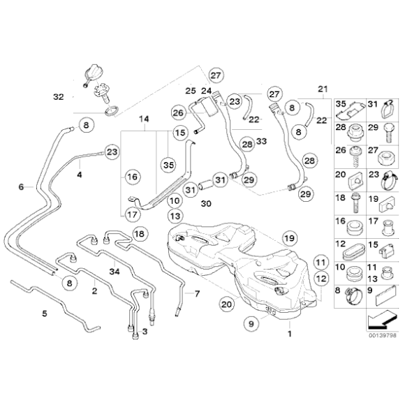 16111183136 Oryginał BMW - 16111183136 - Części oryginalne BMW Łódź | Sklep internetowy BMW