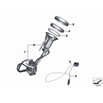 Pokrywa śruby pompy paliwa BMW E46 E39 E53 E60 E61 E63 E64 E65 E83 MINI R50 R52 R53 R55 R56 R57 R58 R59 - 16116762417