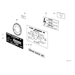 Naklejka inf. "Schemat elektryczny" BMW E21 E30 E12 E28 E24 E23 - 51141811705