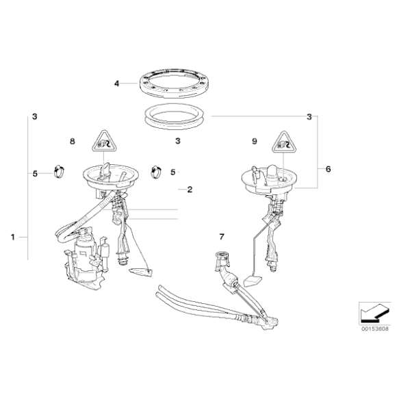 16141183178 Pompa paliwa BMW E39 520d 525tds 525d 530d - 16141183178 - Części oryginalne BMW Łódź | Sklep internetowy BMW