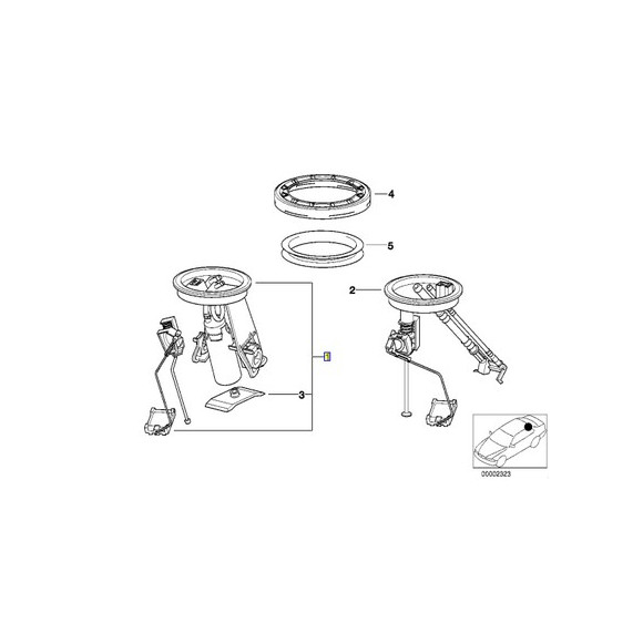 16141184748 Pompa paliwa 318tds 325tds E36 - 16141184748 - Części oryginalne BMW Łódź | Sklep internetowy BMW