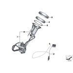 16146750467 uszczelka pompy paliwa BMW E60 E61 E63 E64 E65 E66 E83 X3 E83N  - 16146750467 - Części oryginalne BMW Łódź